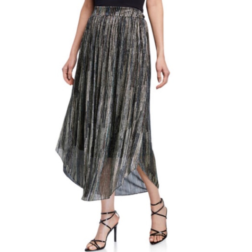 BNWT Ramy Brook Metallic Maxi Skirt XS